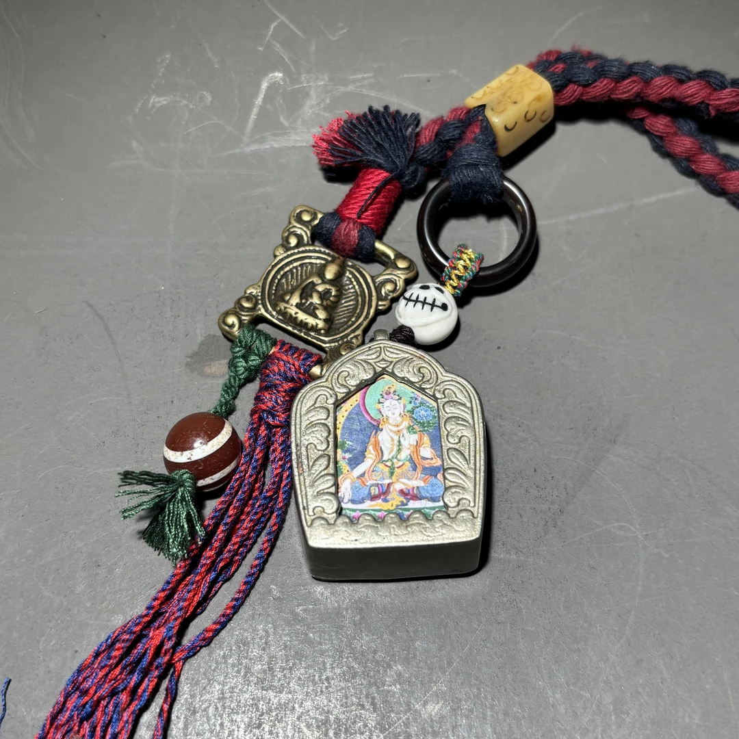 HZ87669白铜嘎乌盒-朵云轩