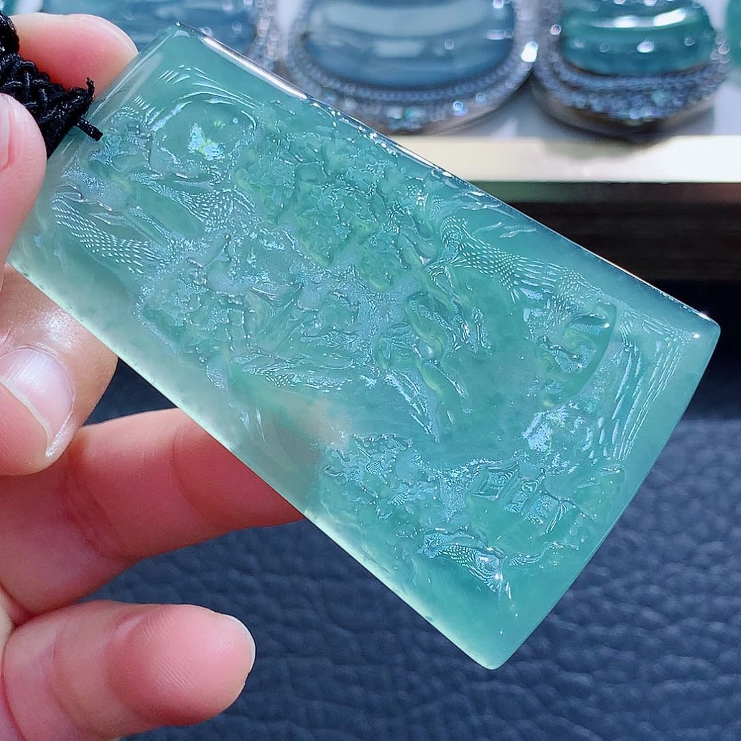 未镶嵌挂件翡翠翡翠