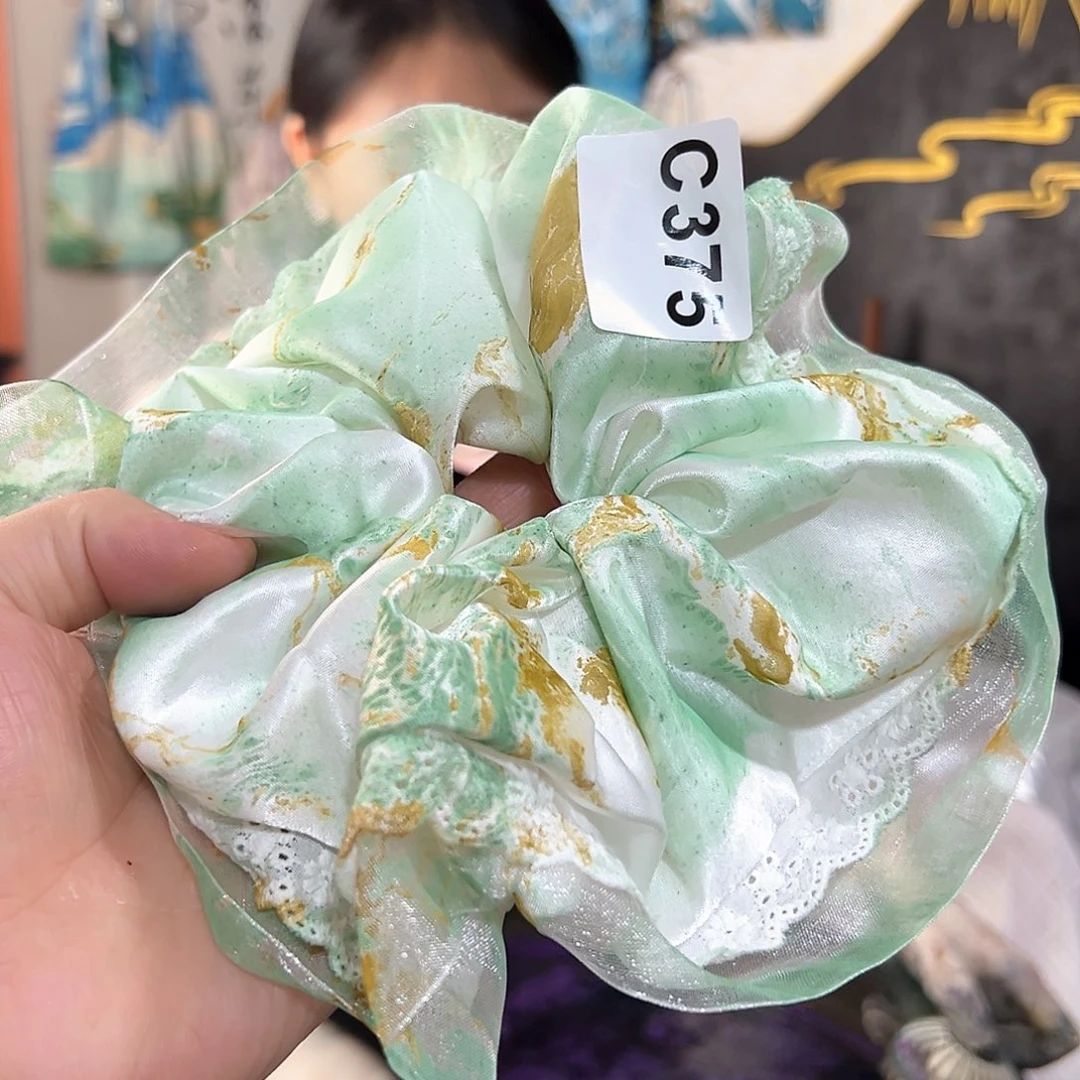 檀***?375大蕾丝发圈手作