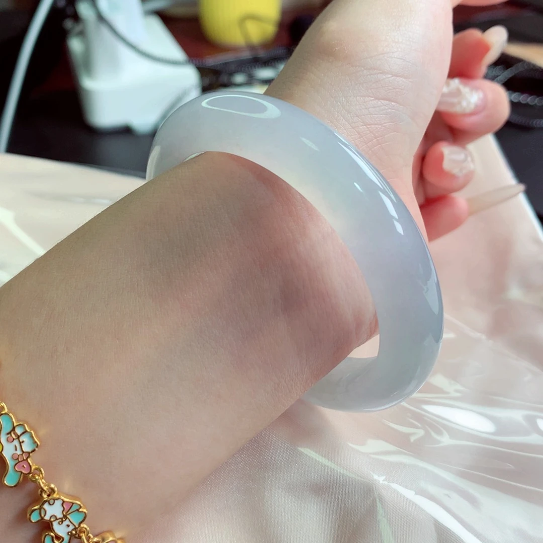 未镶嵌手镯翡翠天然缅甸翡翠A货手镯 122号