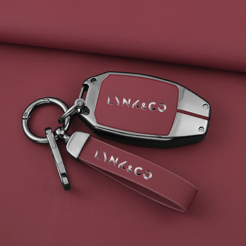适用于领克01钥匙套06金属壳02汽车锁包03女05高档配饰09钥匙扣男