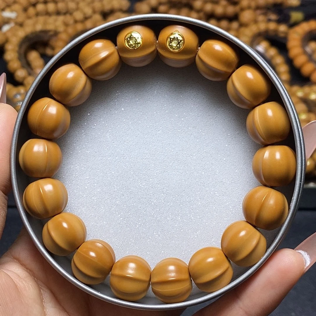 猴头核桃手串双标四花鲨鱼鳍尺寸13左右全品41号