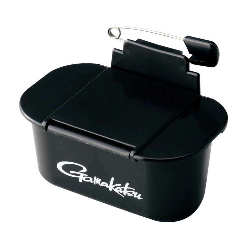 小饵料盒日本GAMAKATSU伽玛卡兹GM-1415胸前饵盒海钓矶钓虫盒饵盒