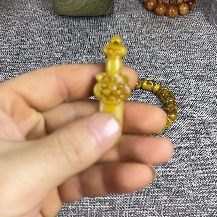 大果紫檀（缅甸花梨）吊坠