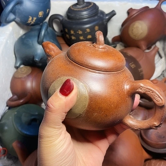 全手工制作宜兴紫砂壶