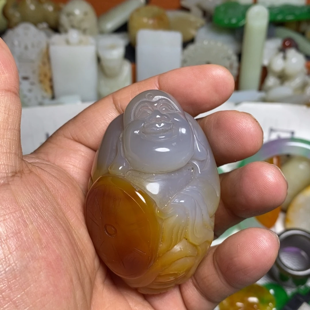 和田玉（糖玉）未镶嵌颈饰
