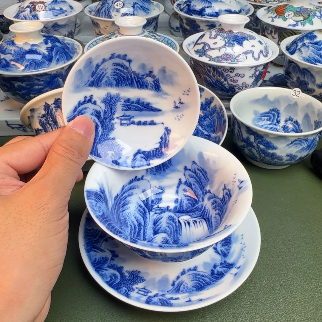 纯手工纯手绘茶具96