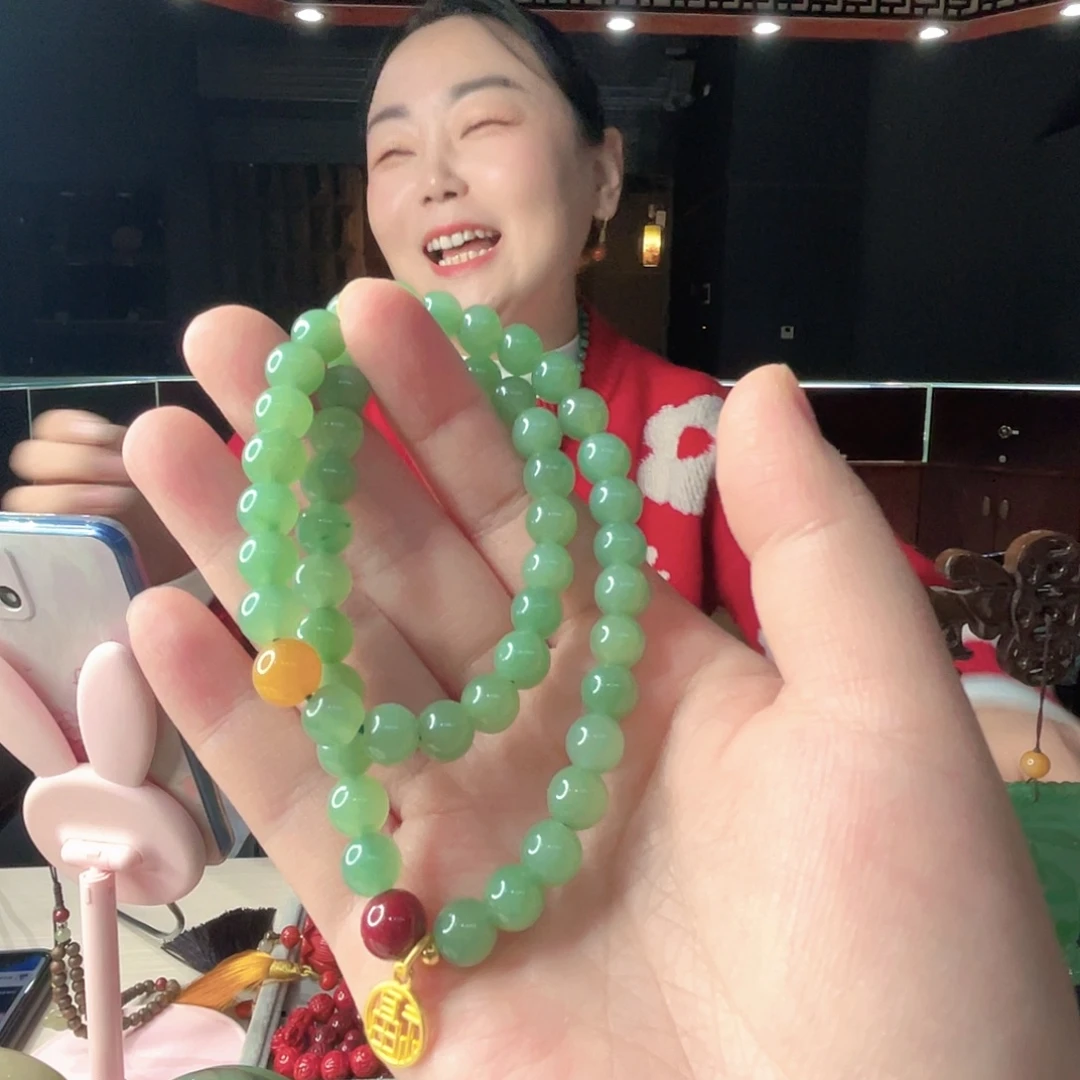 密玉（石英质玉）未镶嵌颈饰