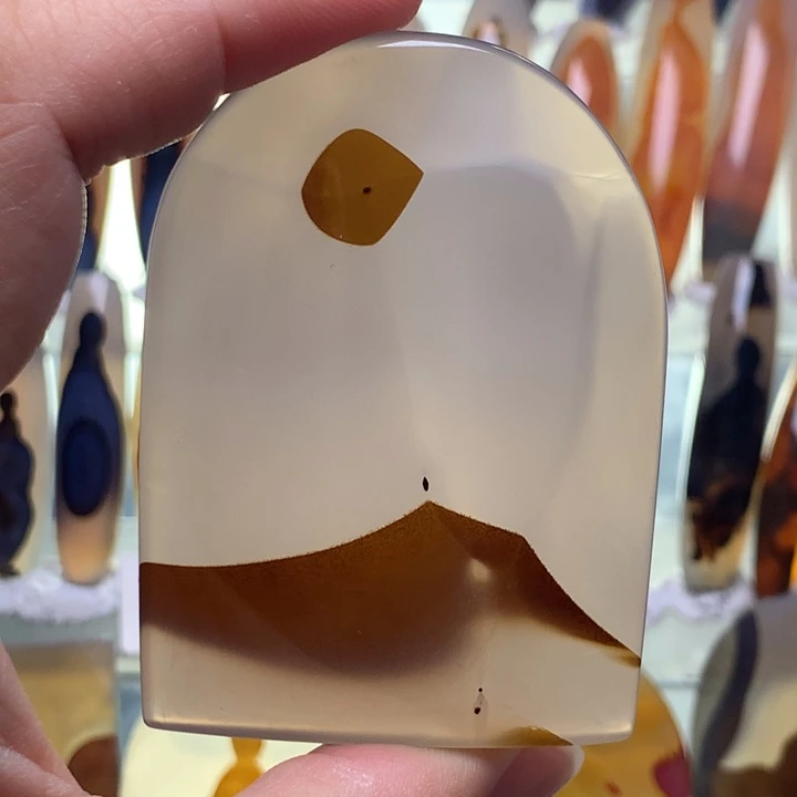 未镶嵌玛瑙/玉髓珠宝半成品50