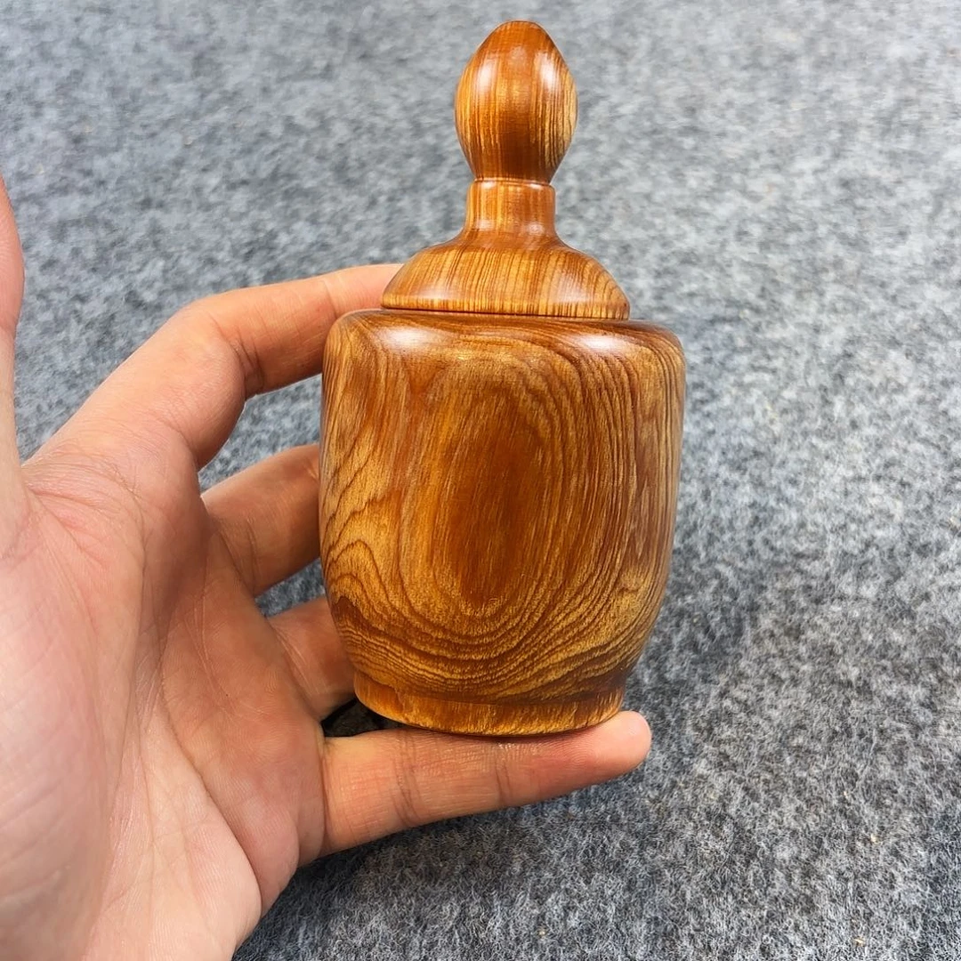 崖柏太行崖柏精品茶叶罐