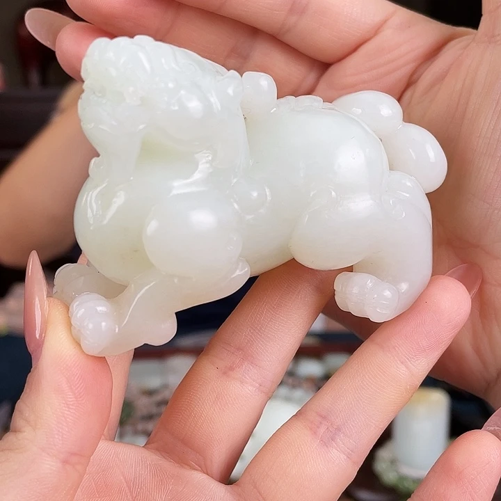 和田玉未镶嵌颈饰定制发货