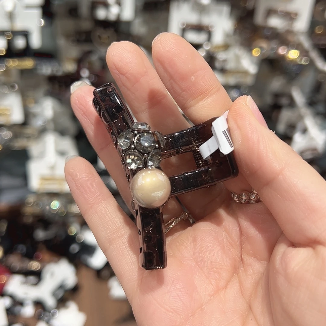 皮质铁合金珍珠钻小抓