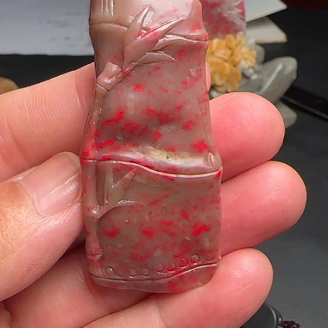 【闪购商品】昌化鸡血石昌化鸡血石挂件