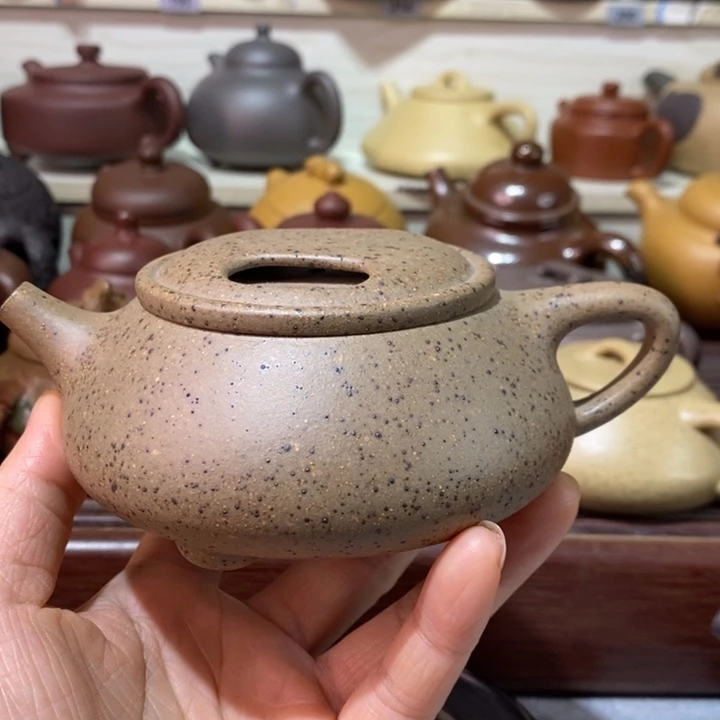 紫砂茶壶微瑕处理一把
