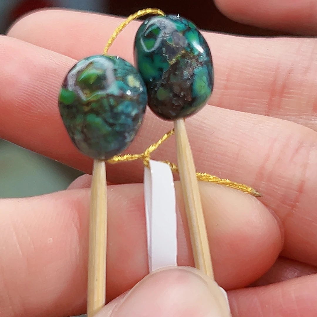 绿松石未镶嵌珠宝奇石