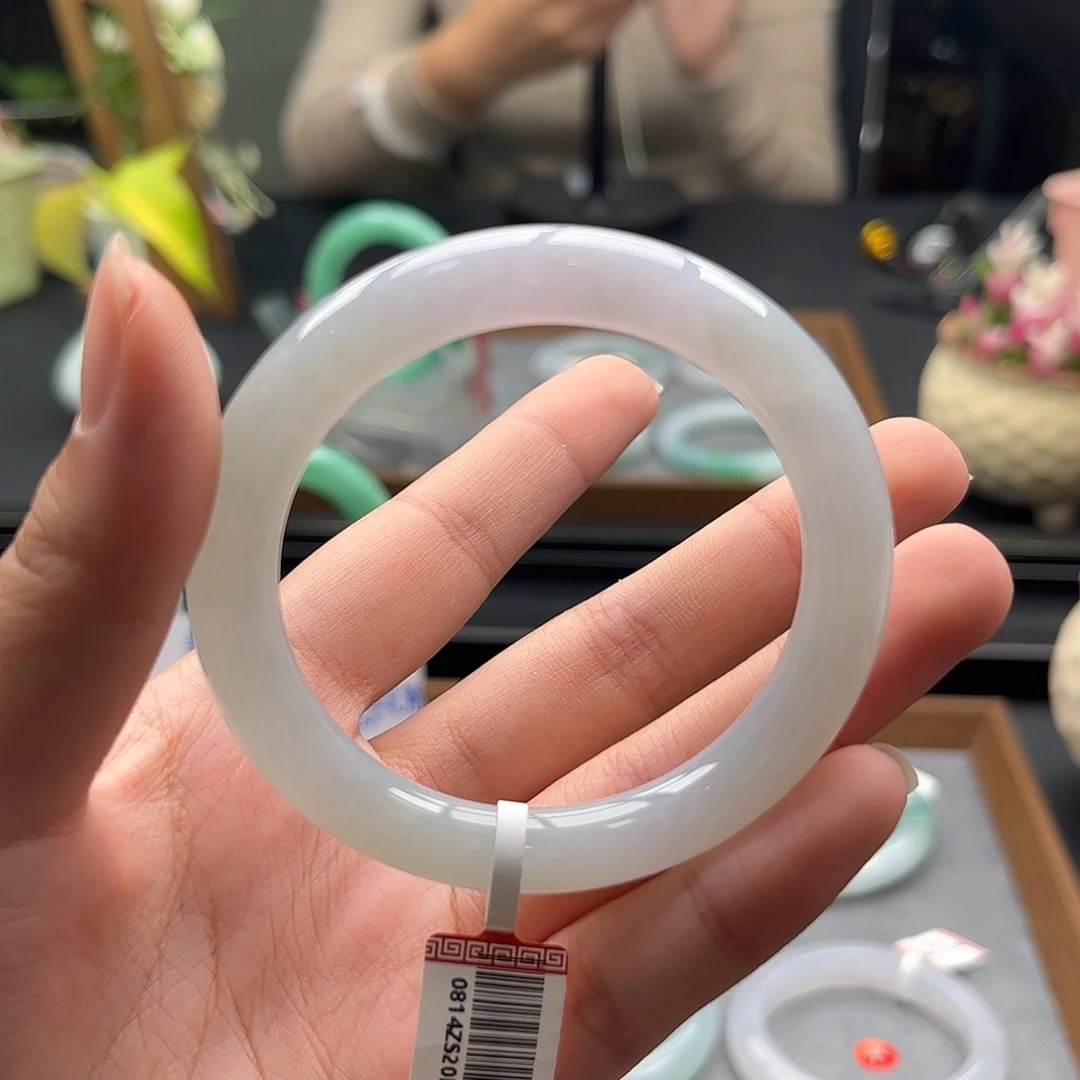 我***双翡翠未镶嵌手镯手镯