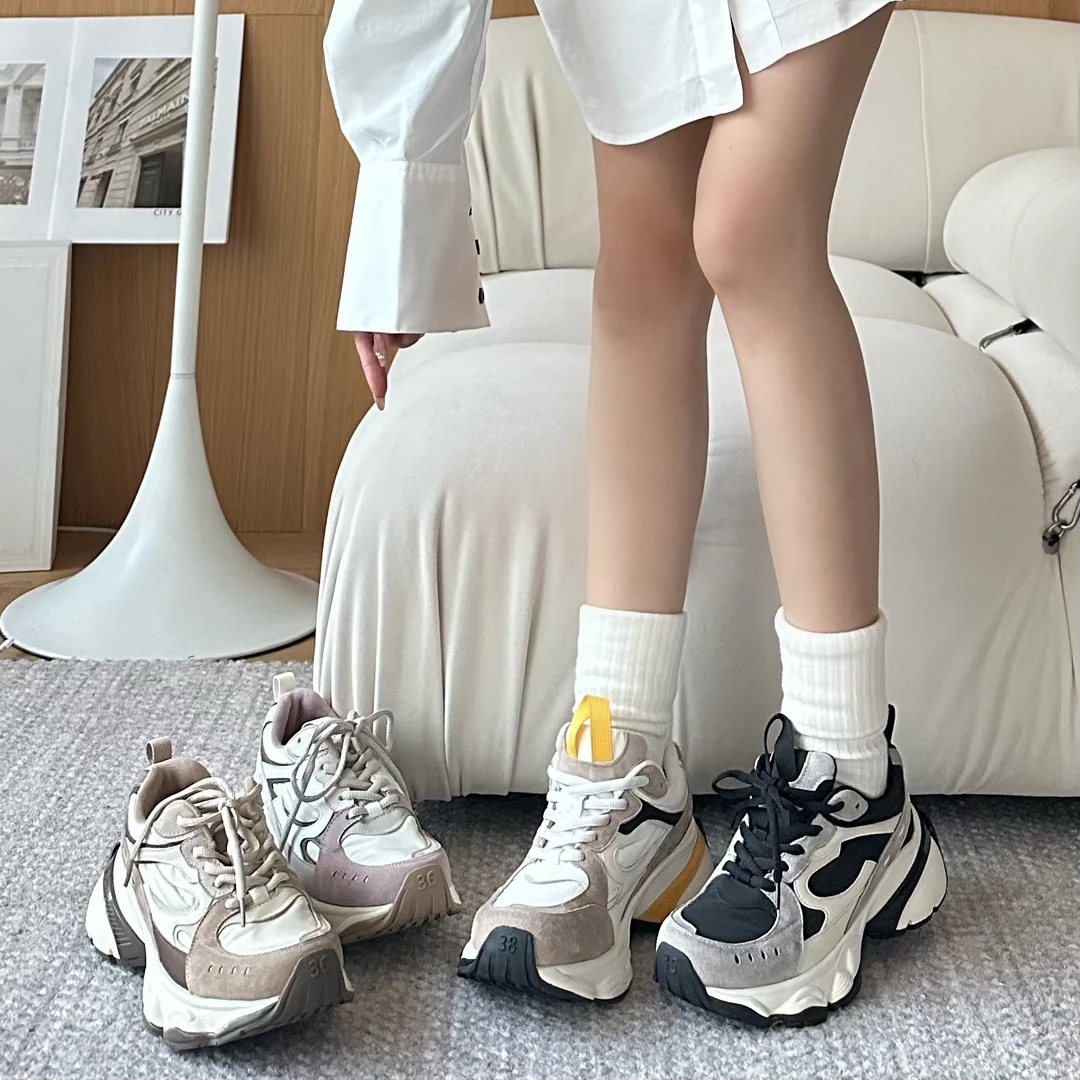 Singularity Me ADDF-165 复古做旧擦色老爹鞋休闲鞋厚底