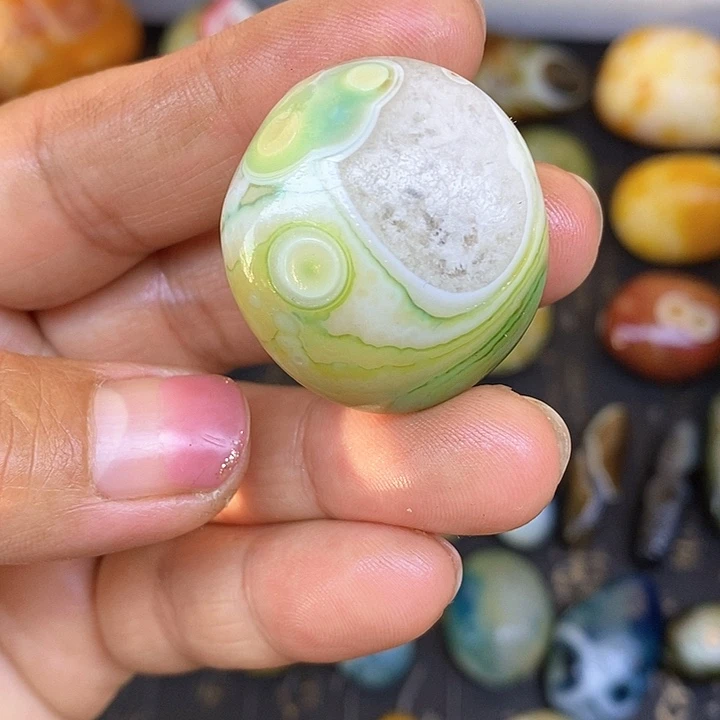 水晶底饰品奇石无孔