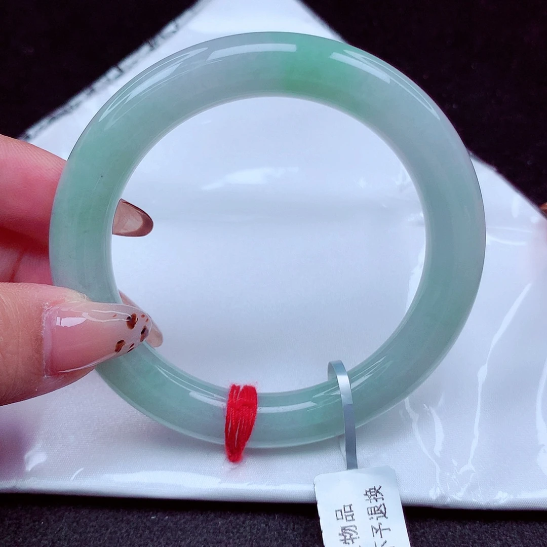 翡翠未镶嵌手镯天然缅甸翡翠A货玉手镯