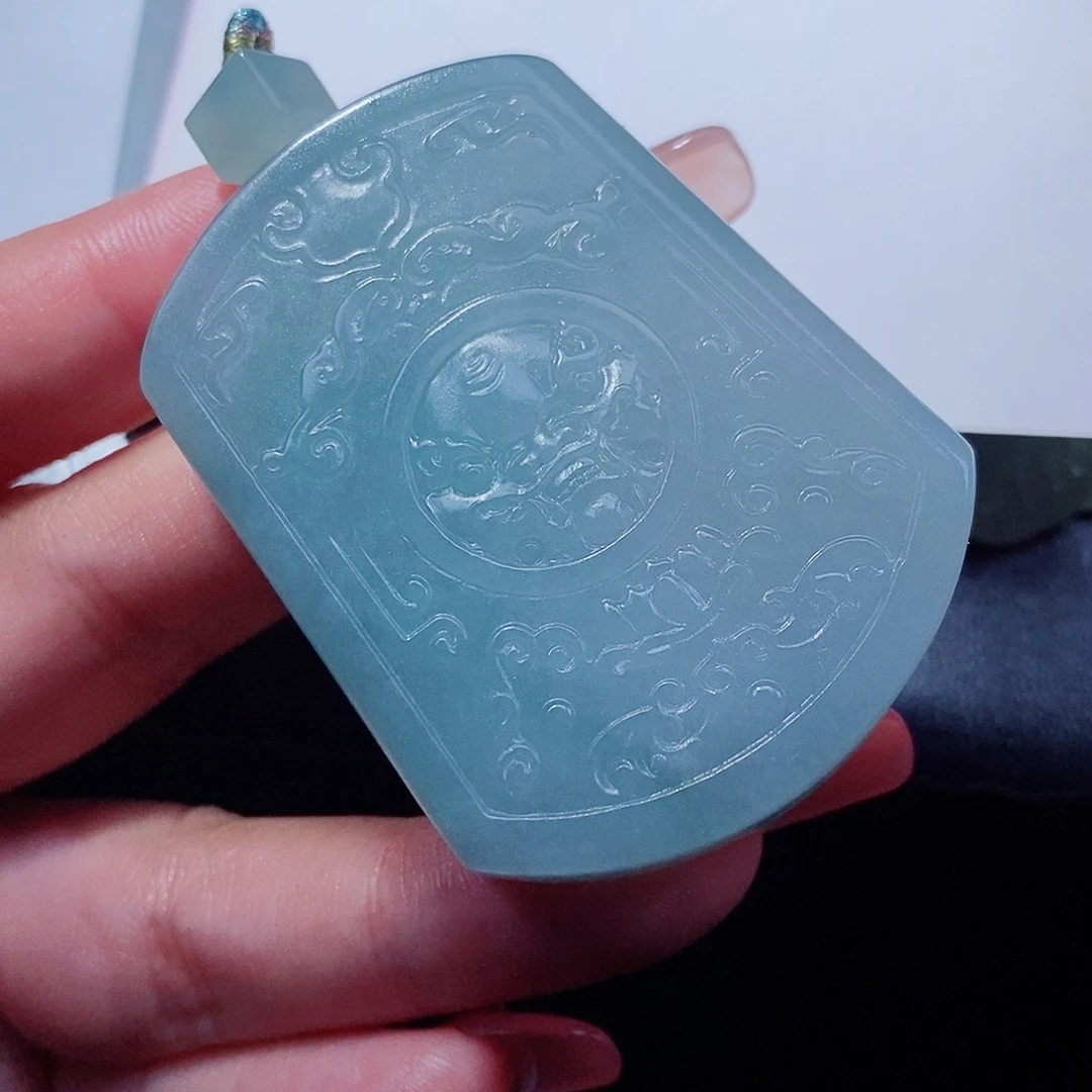 怕***地未镶嵌定制翡翠翡翠