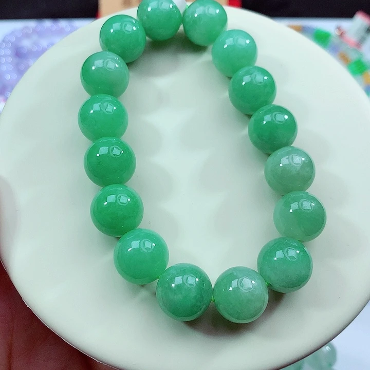 未镶嵌手链翡翠卡12.8