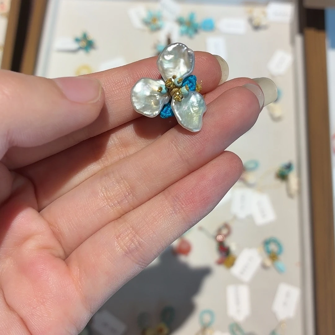 手工制作花朵卡子