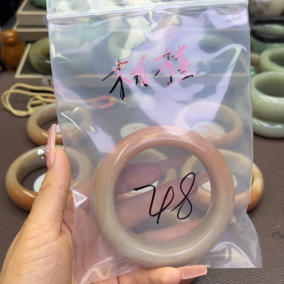 未镶嵌手镯石英岩玉&**&