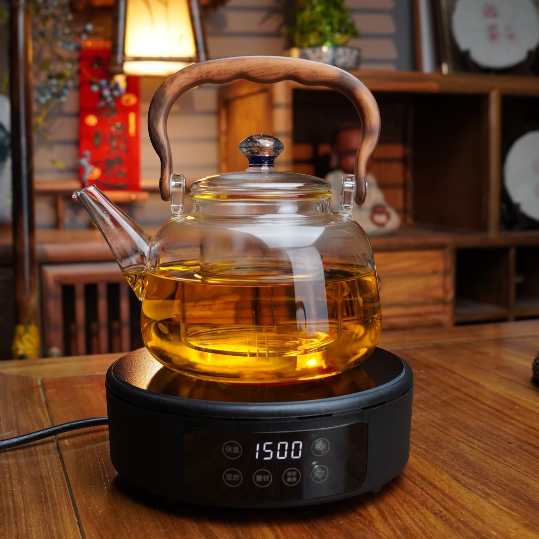 （炉+星空壶）1500W数显家用多功能煮茶器保温定时星空煮茶壶可加热