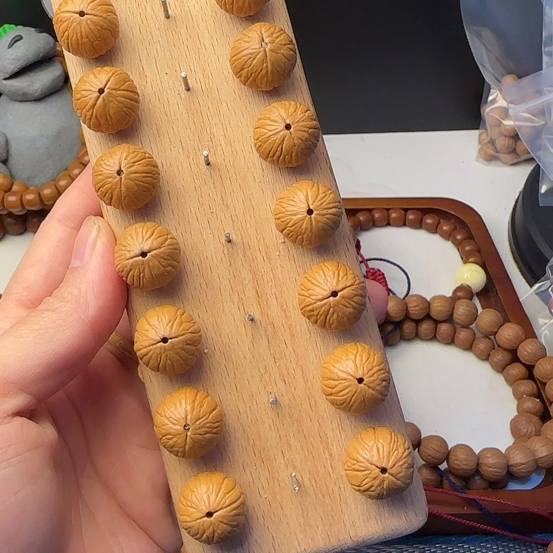 猴头核桃吊坠强迫症17聚宝盆