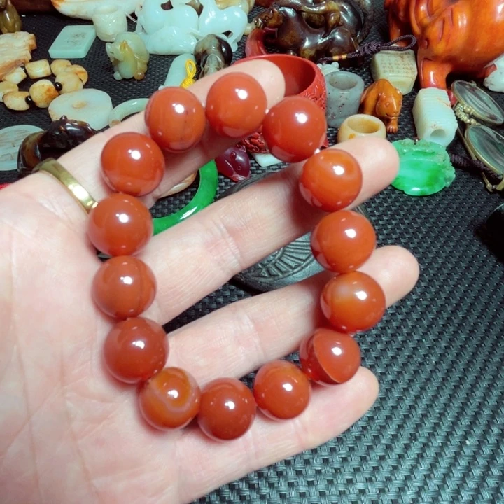 滴血莲花菩提把件