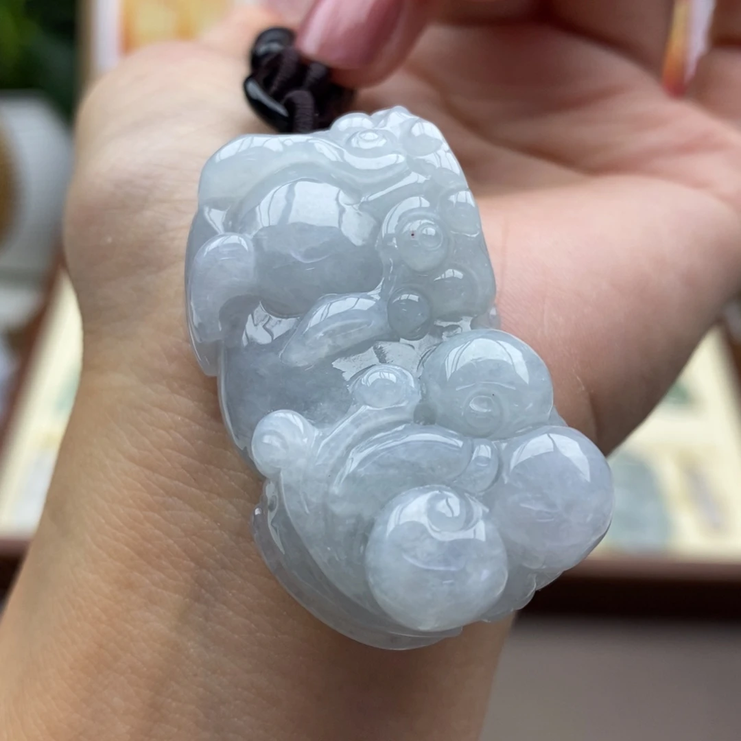 翡翠未镶嵌颈饰吊坠11