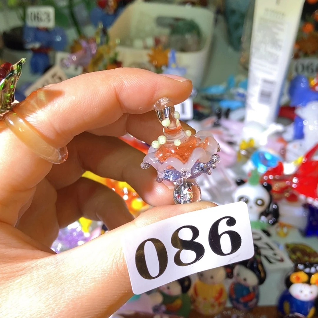 琉璃手工艺品小*蘑菇086
