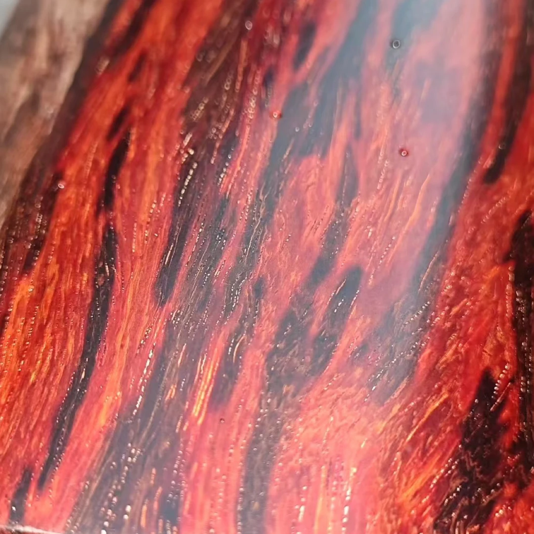 爆星小叶紫檀鸡血红金星老料手串