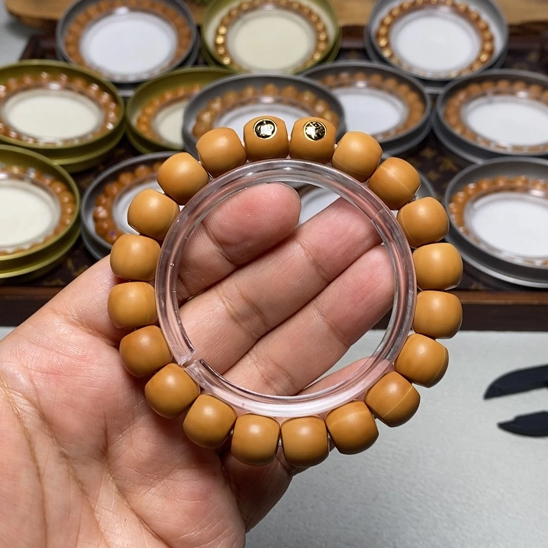 猴头核桃手串30号双标龙炎直切12左右