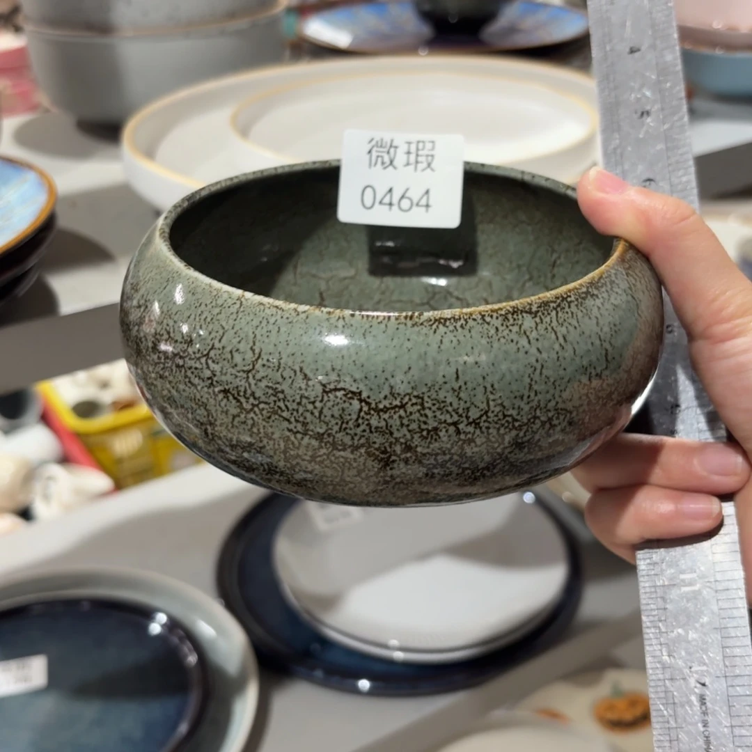 陶瓷0464 微瑕陶瓷餐具1个