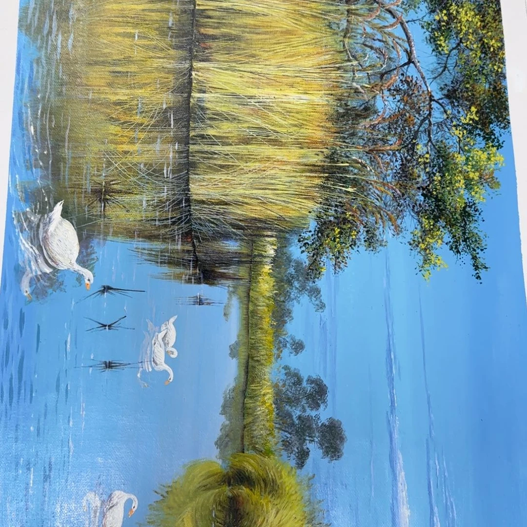 油画加油加油努力加油加油