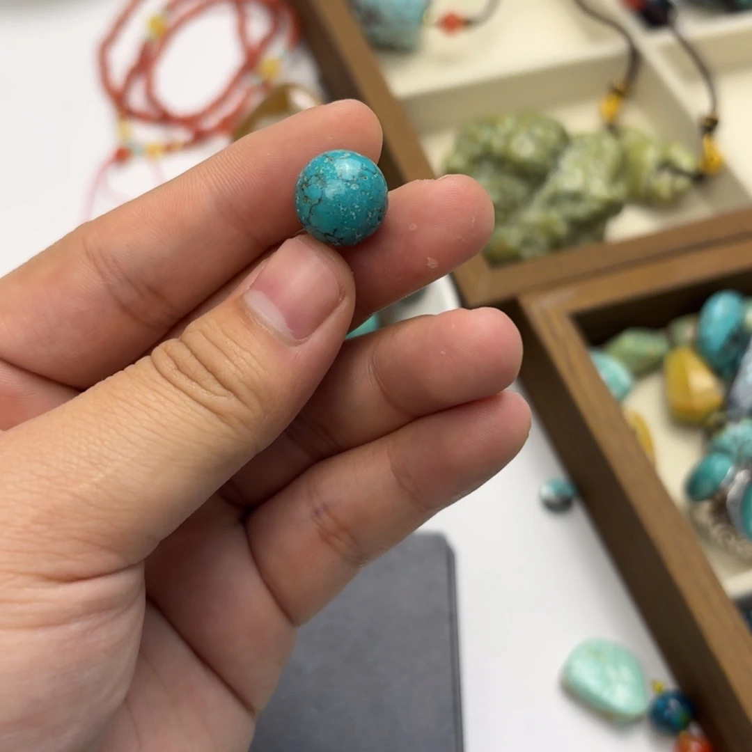 南红玛瑙未镶嵌绿松石