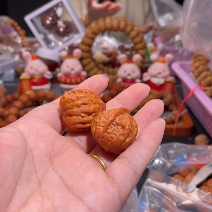 文玩核桃手串野生小蛤蟆手捻