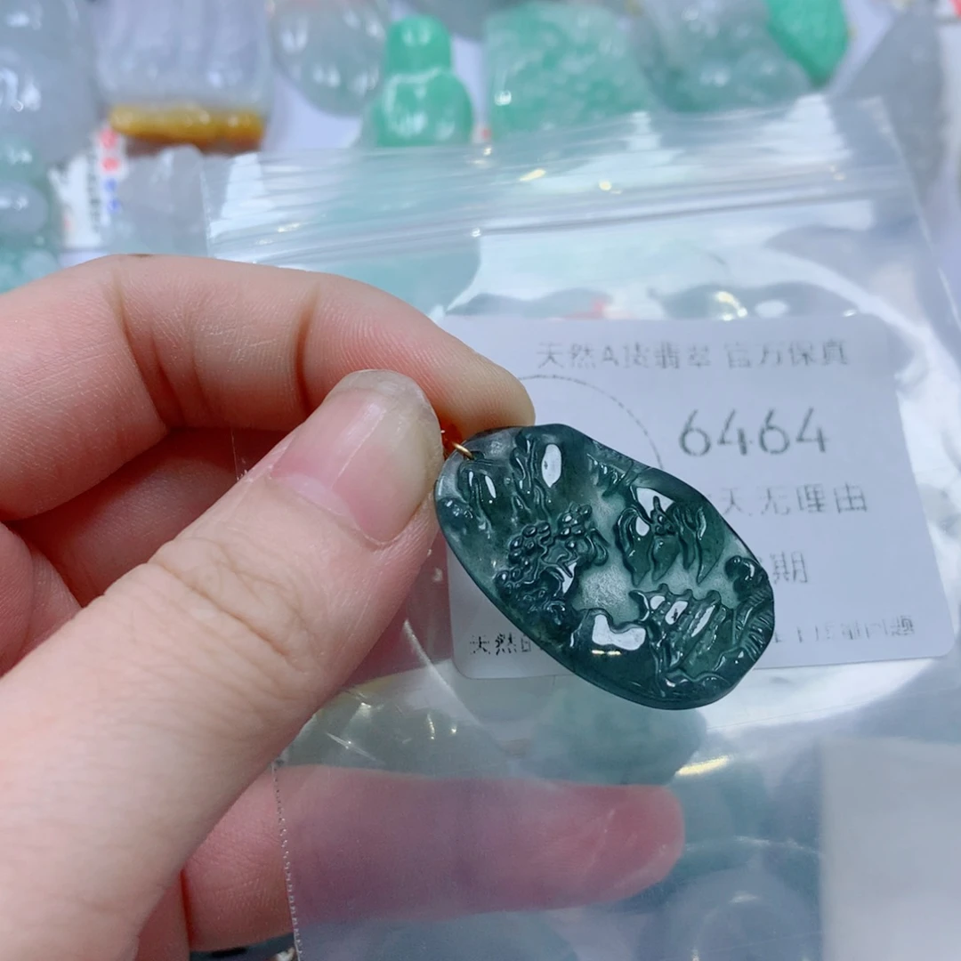 颈饰未镶嵌翡翠翡翠