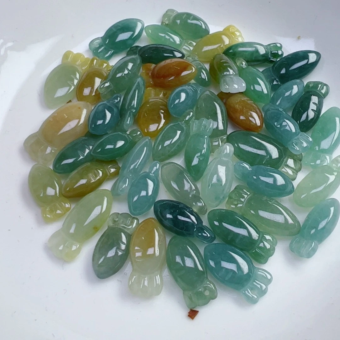 翡翠散珠葫芦卜一个