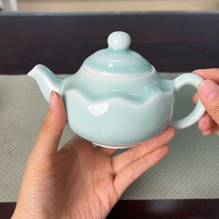 龙泉云间青瓷小米茶器