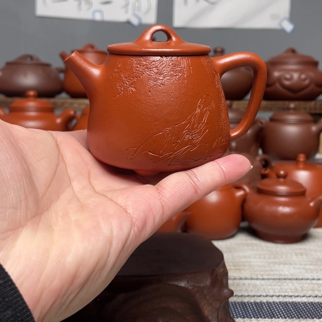 紫砂茶壶高石瓢160容量