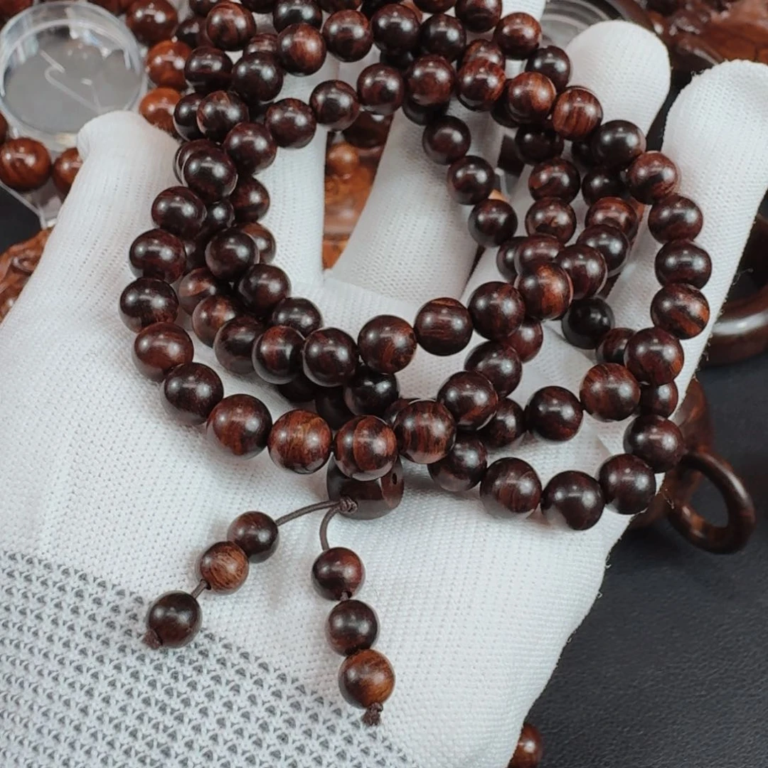 黄花梨/降香黄檀手串/手链山*