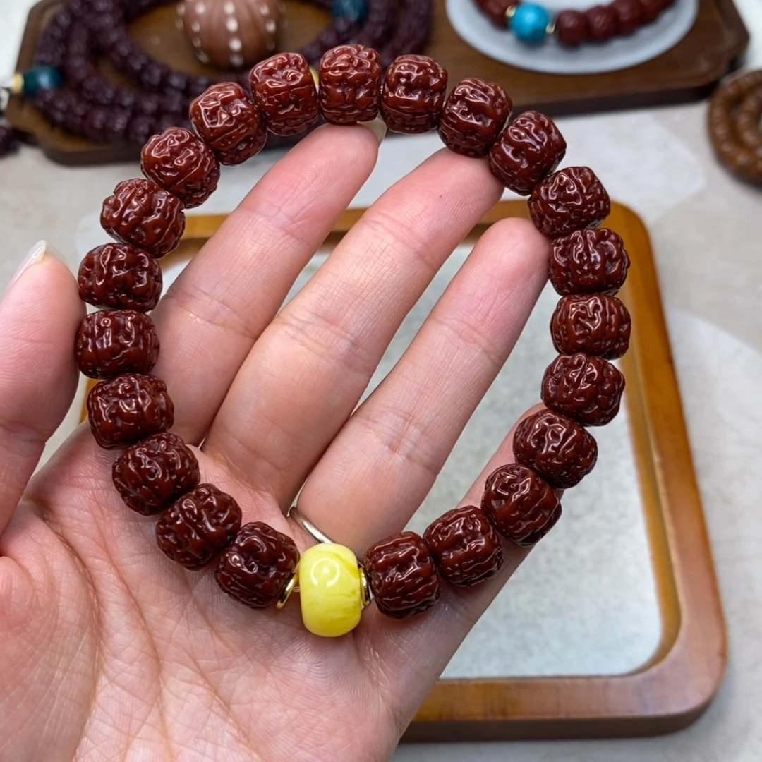 金刚菩提吊坠盘龙单圈12