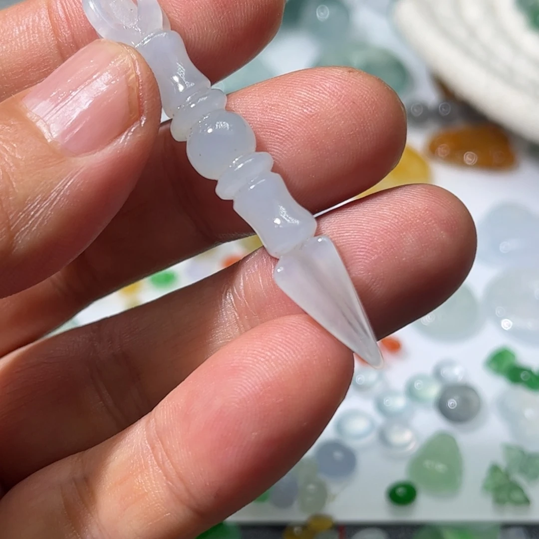 未镶嵌定制翡翠杵