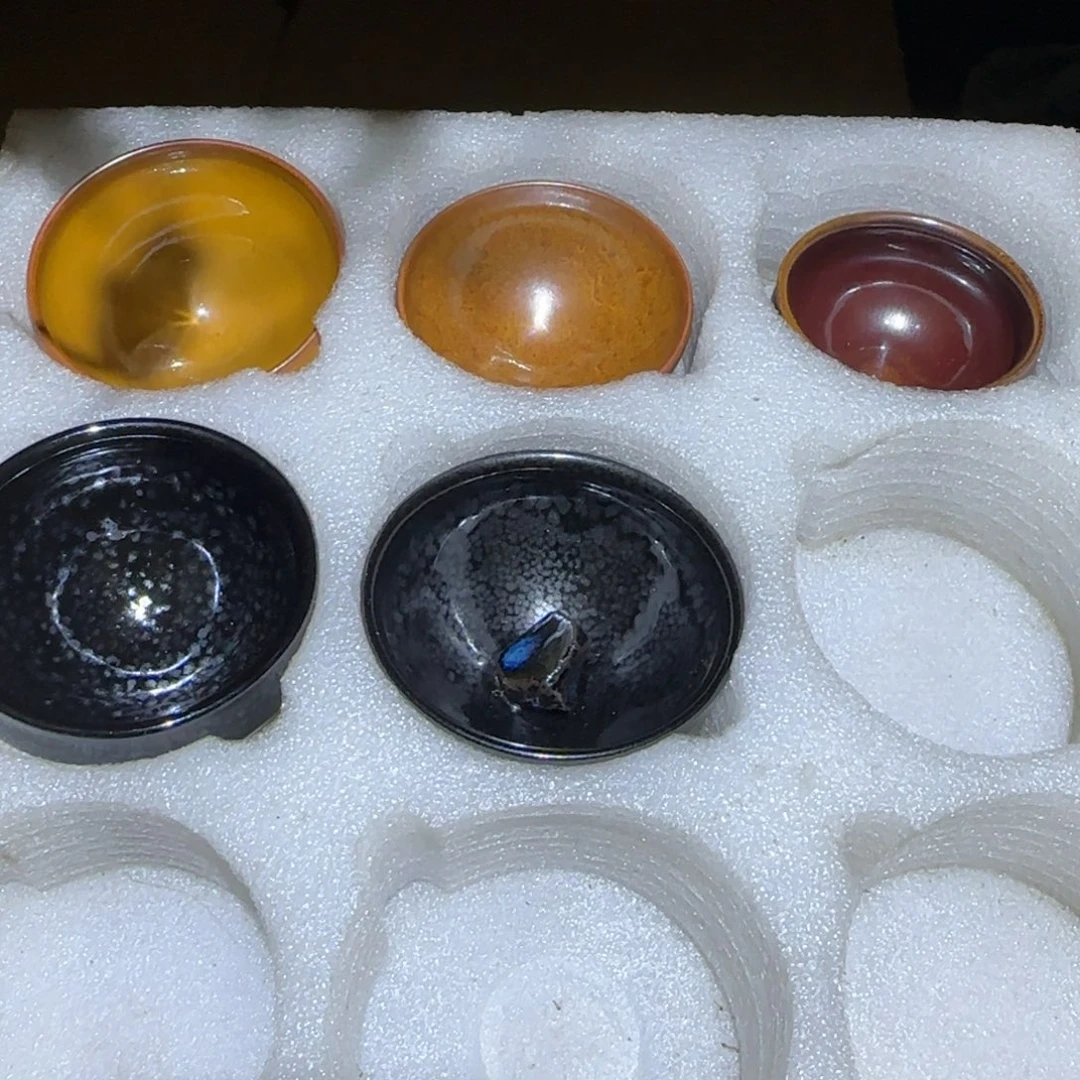 用***6茶盏福建盏茶器五个