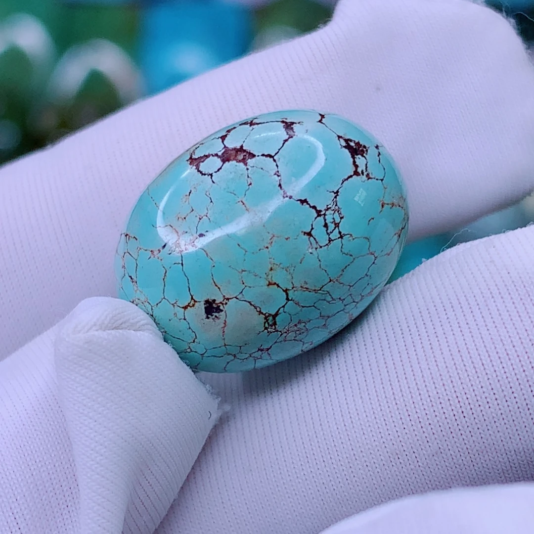 绿松石未镶嵌颈饰