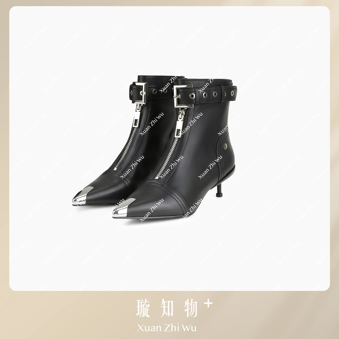 爵士短靴 时尚休闲厚底英伦风高帮秋冬王璇原创设计