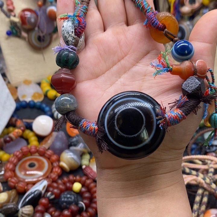 玛瑙/玉髓颈饰未镶嵌初*