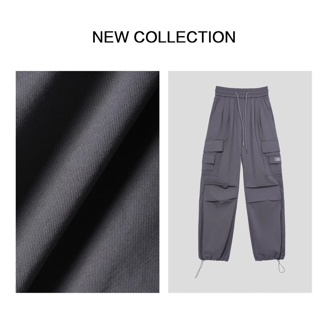 【静秋专属】K1F36133B 宽松女士工装裤，百搭又舒适